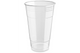 24oz PET Clear Plastic Drinking Cup with Dome Lids - 1000 Count