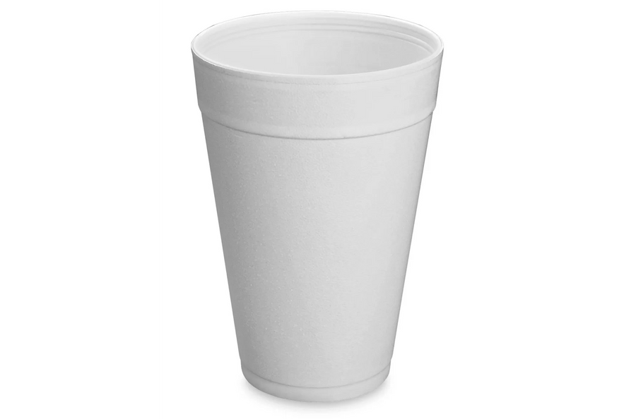 Dart 32oz White Foam Drinking Cup - 500 Count