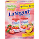 La Yogurt - Strawberry & Peach Lowfat Yogurt - 12x6 oz