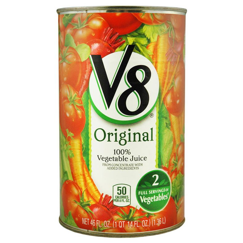 V8 - Vegetable Juice - 12x46 oz