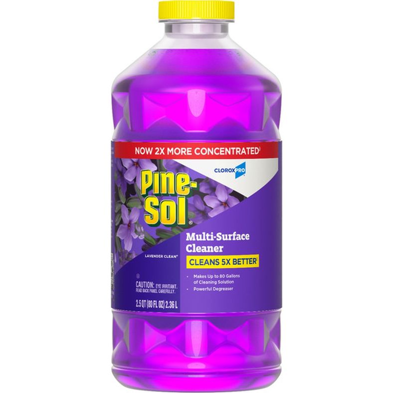 Pine-Sol - Multi-Surface Cleaner (2x Concentrated, Lavender Clean) - 80 oz