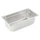 Winco - Anti-Jam Steam Pan (1/3 Size, 4" Deep, 25 Gauge Stainless Steel, 12.88" x 7" x 4")
