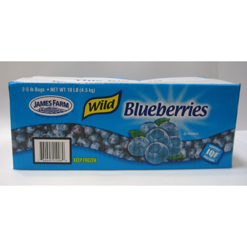 James Farm - Wild Blueberries - 2x5 lb