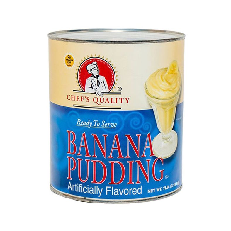 Chef's Quality - Banana Pudding - 6x#10 Cans