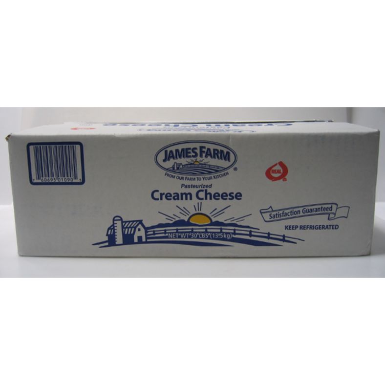 James Farm - Cream Cheese - 30 lb