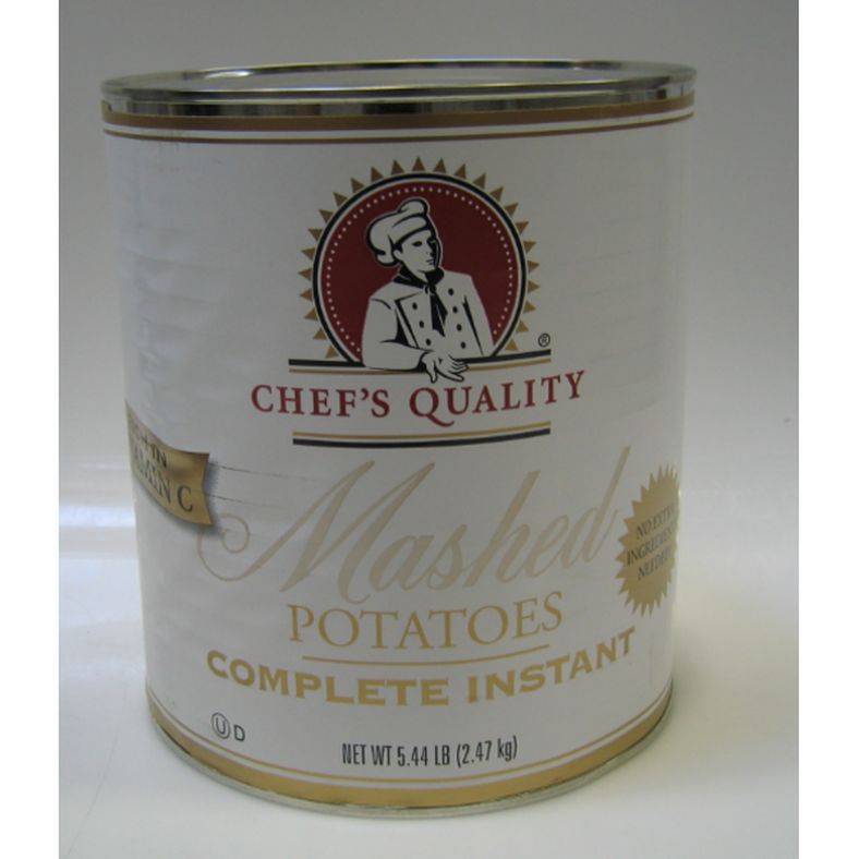 Chef's Quality - Complete Mashed Potatoes - 6x#10 Cans
