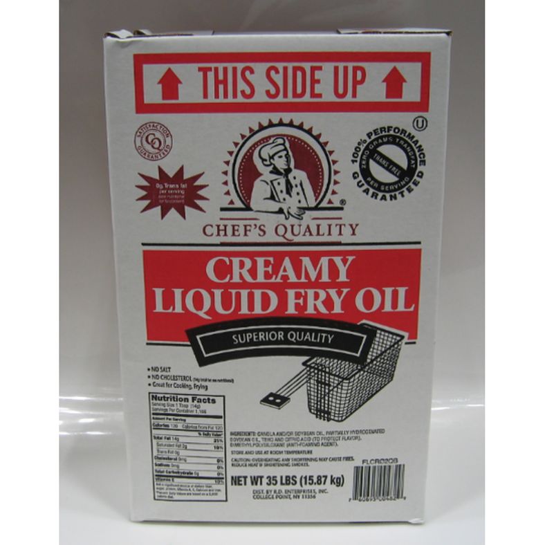 Chef's Quality - Creamy Liquid Shortening - 35 lbs
