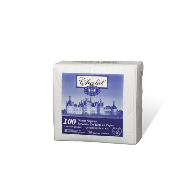 Metro Paper - Chalet Dinner Napkins 2-Ply (1/8 Fold) - 3000 ct