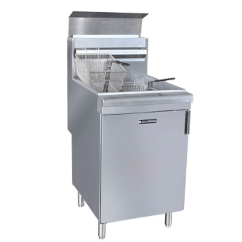 Qualite - Floor Fryer (Liquid Propane, 150K BTU, 65-70 lb capacity)