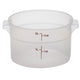 Cambro - Round Containers Translucent - 2 Qt
