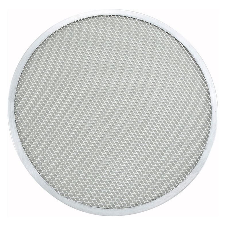 Winco - Aluminum Seamless Pizza Screens - 12" x 12"