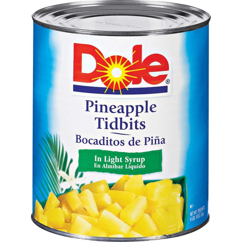 Dole - Pineapple Tidbits - #10 cans