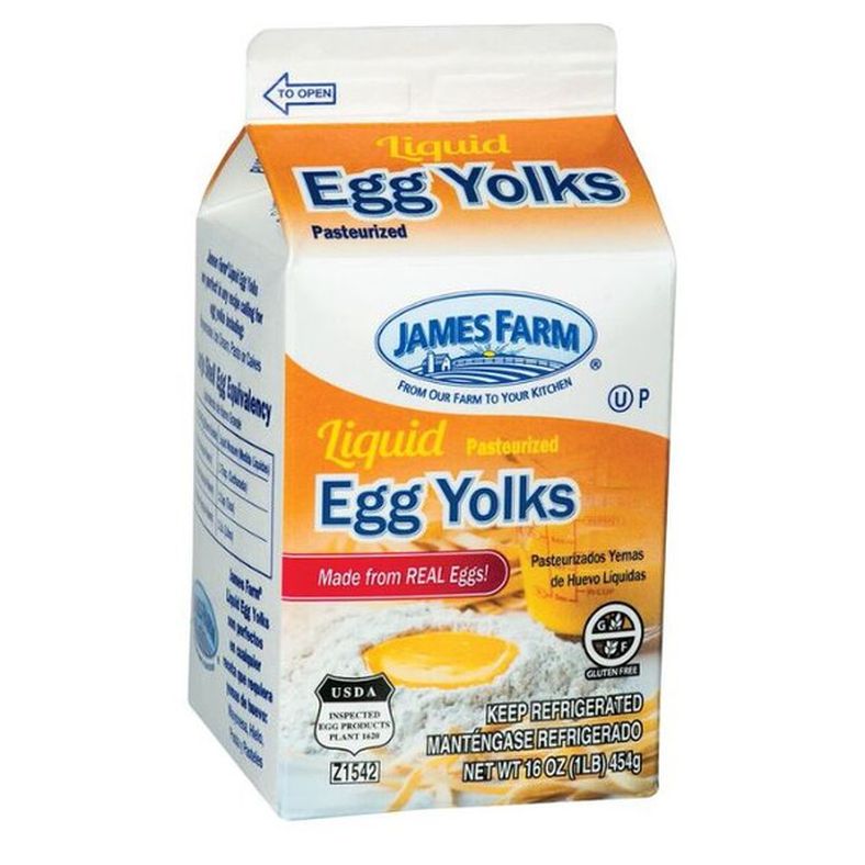 James Farm - Liquid Egg Yolks - 1 lb