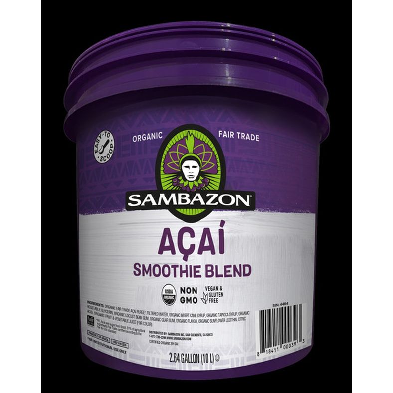 Frozen Amazon - Scoopable Acai Smoothie Blend - 10 lb