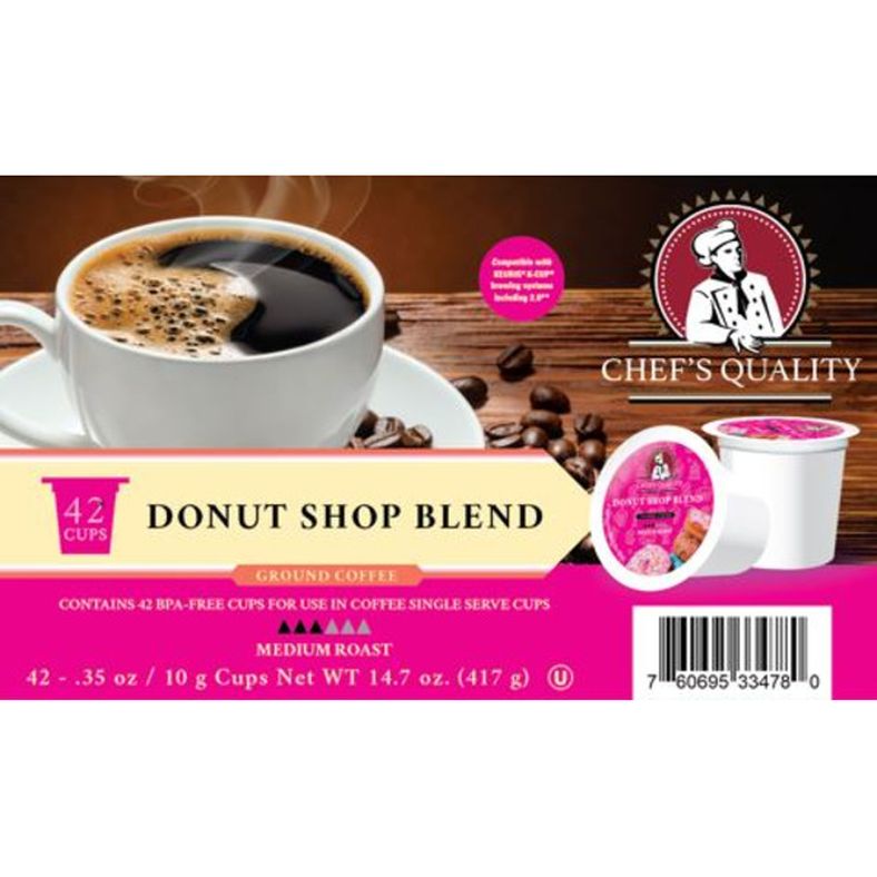 Chef's Quality - Donut Shop Coffee - 42x2 oz