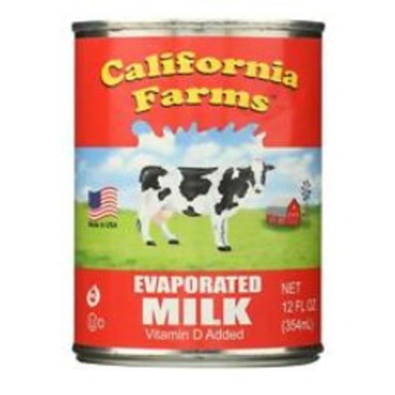 California Farms - Evaporated Milk, 12 oz, 24 Pk