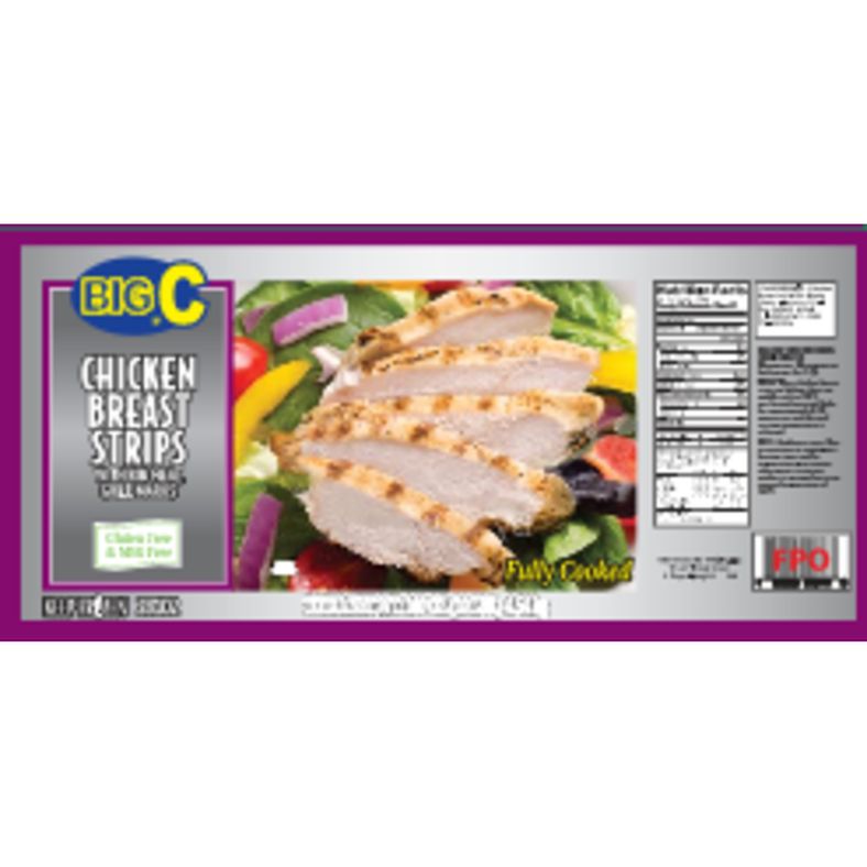 Big C - Chicken Breast Strips - 10 lb