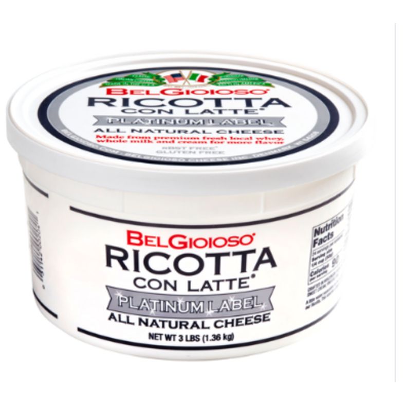 Belgioioso - Platinum Ricotta - 3 lb