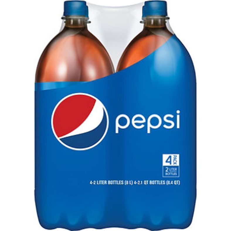 Pepsi - Cola Soda - 4x2 liter
