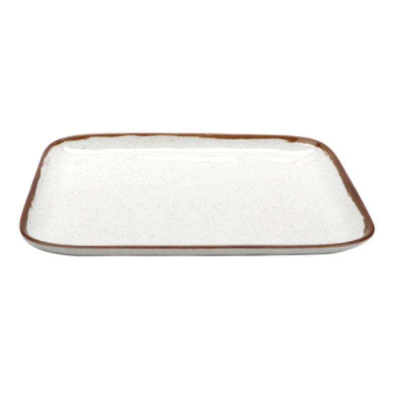 Irregular Rectangular Platter 14x11.5"