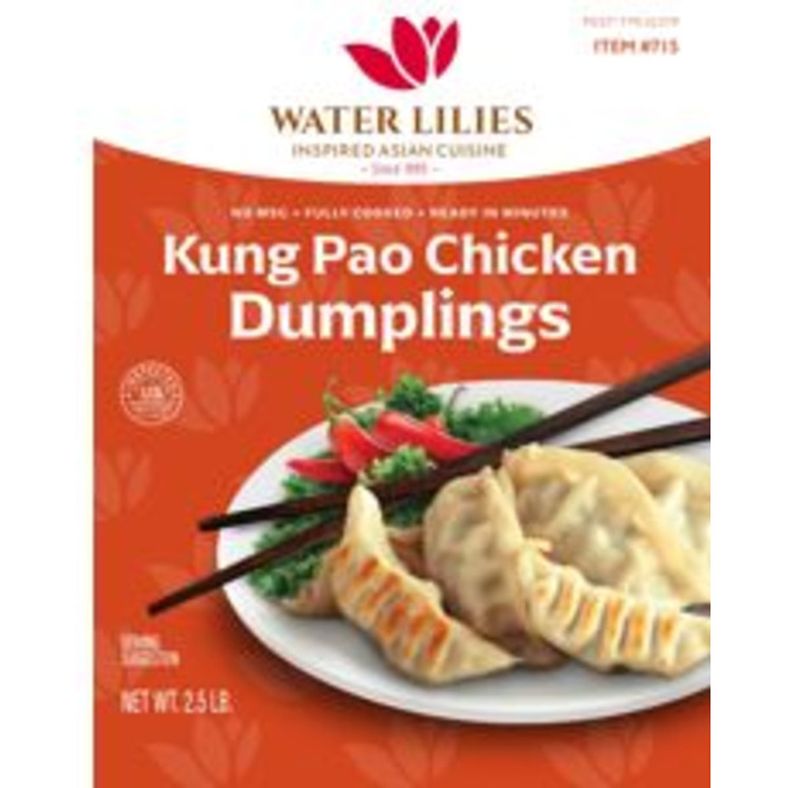 Water Lilies - Kung Pao Chicken Dumplings - 2.5 lb