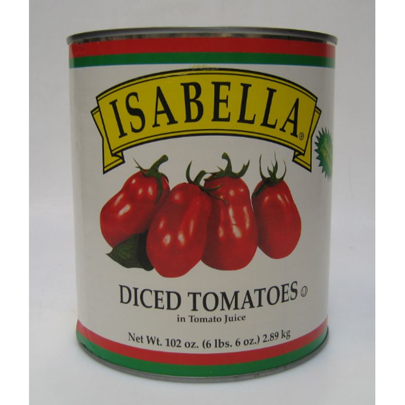 Isabella - Diced Tomatoes in Juice - #10 cans