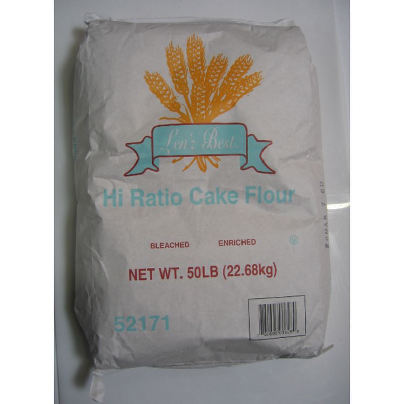 Lenz Best - Hi Ratio Cake Flour - 50 lb Bag