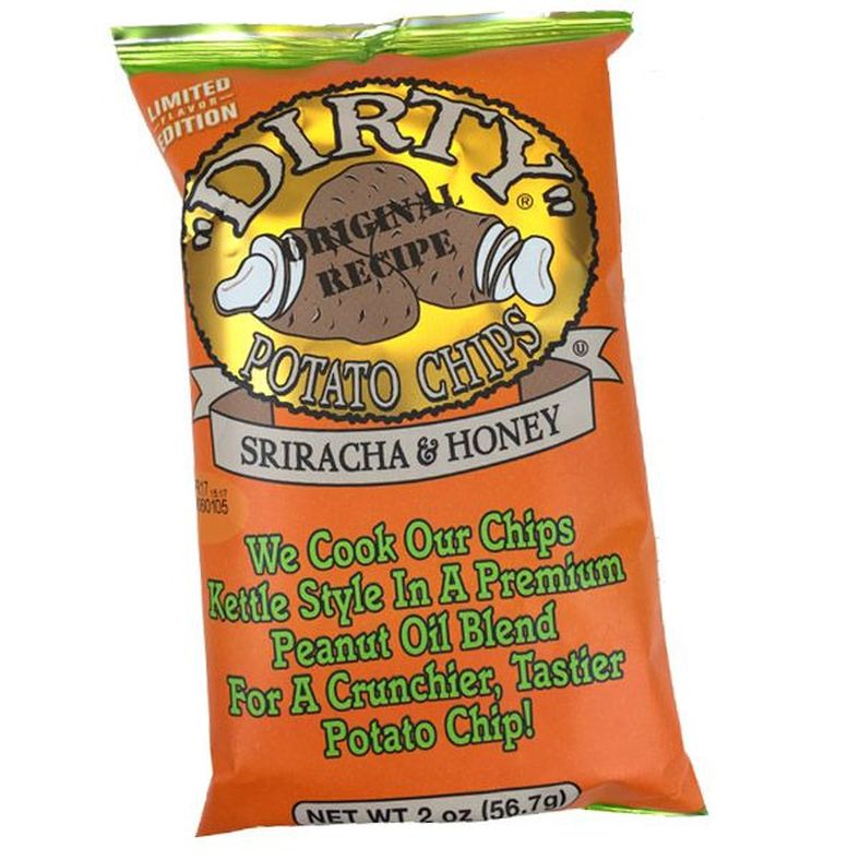 Dirty - Sriracha & Honey Potato Chips - 25x2 oz