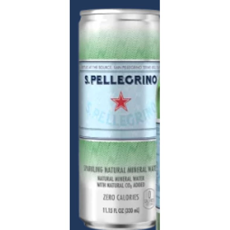 San Pellegrino - Sparkling Water (Slim Can) - 24x330 ml