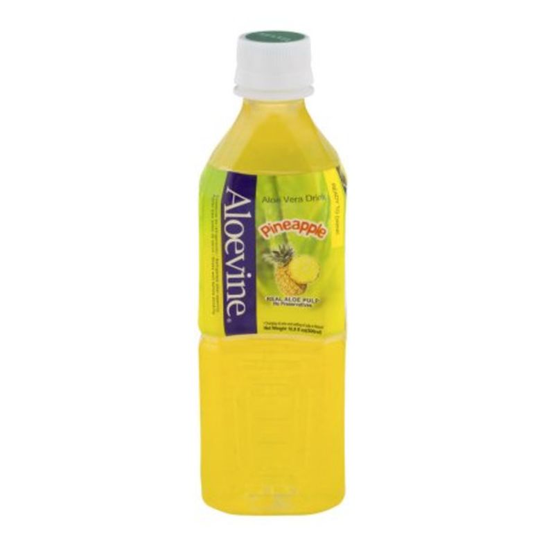 Aloevine - Aloe Vera Drink with Pineapple - 10x16.9 oz