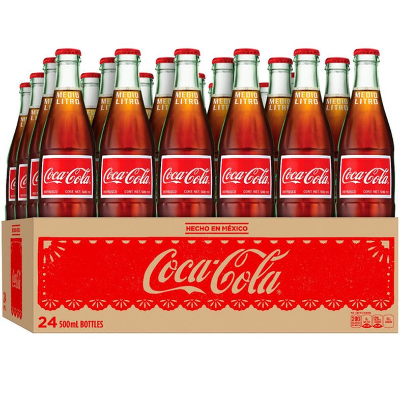 Coca-Cola - Cola - 24x500 ml Glass