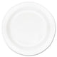 Dart - White Foam Plate (9") - 500 ct