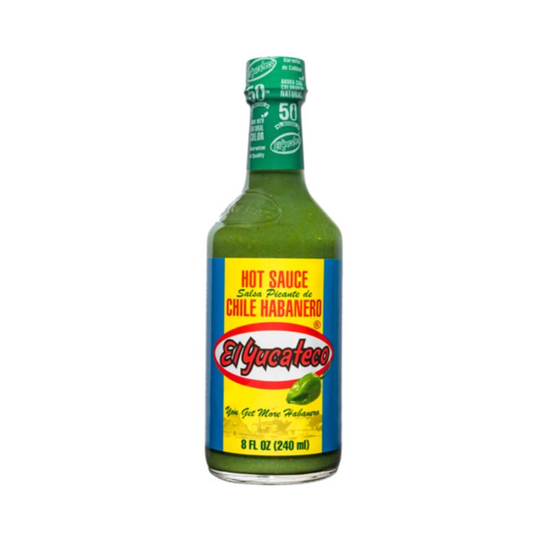 El Yucateco - Green Habanero Hot Sauce - 12/8 oz