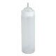 Squeeze Bottle Wide Mouth Clear - 6x12 oz