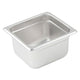 Winco - Anti-Jam Steam Pan (25 Gauge Stainless Steel, 7" x 6.38" x 4")