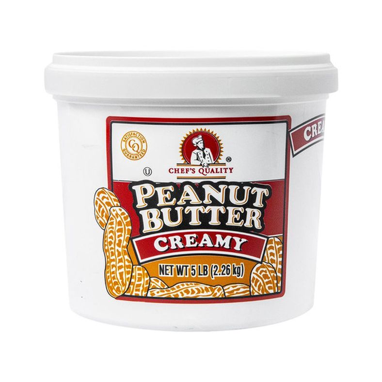 Chef's Quality - Creamy Peanut Butter - 5 lb