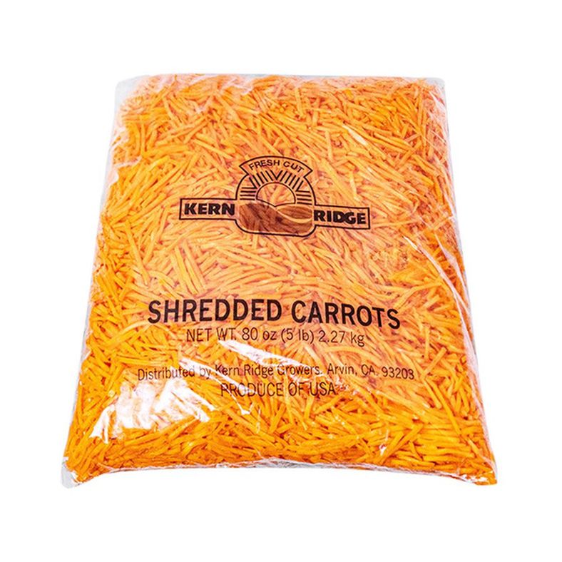 Shredded Carrots - 5 lb