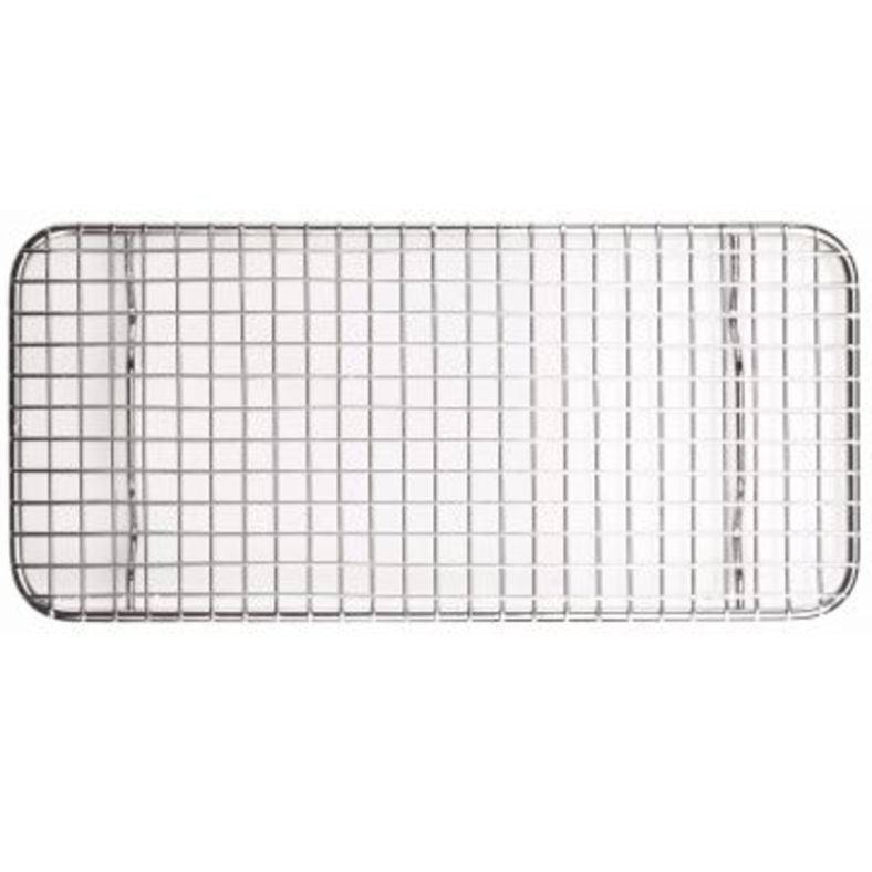 Winco - Wire Sheet Pan Grate (Half/1/2, 16.5" x 12" x 0.5") - Chrome-Plated