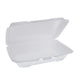 Pactiv - Shallow Foam Hinged Container (9x6x1.5) - 150 ct