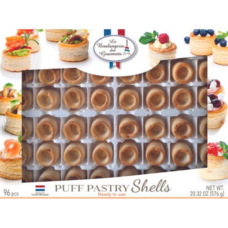 La Boulangerie des Gourmets - Puff Pastry Shells - 96 ct