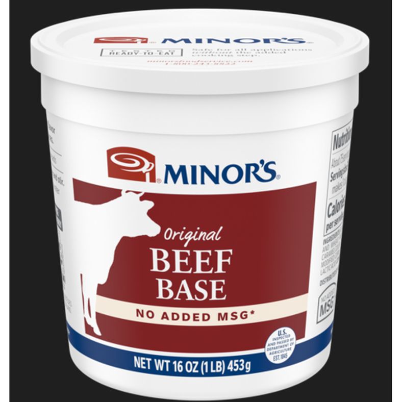 Minor's - Beef Base (No Added MSG) - 1 lb