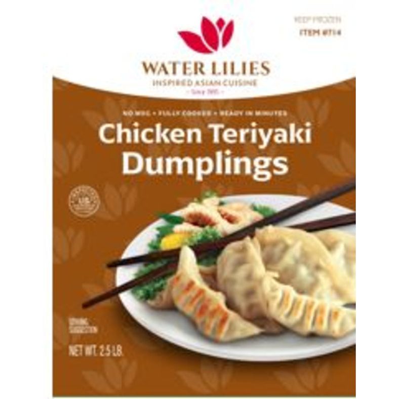 Water Lilies - Chicken Teriyaki Dumplings - 2.5 lb