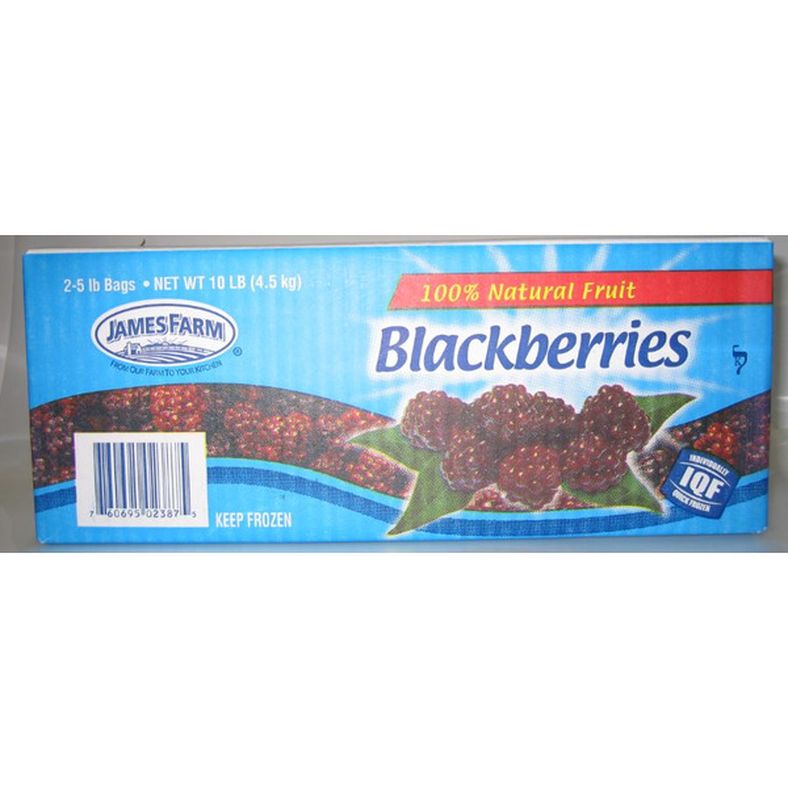 James Farm - Blackberries - 2x5 lb