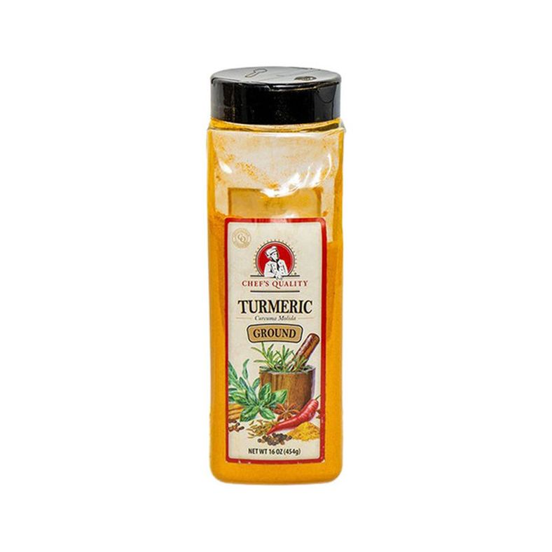 Chef's Quality - Ground Turmeric - 1 lb Jar