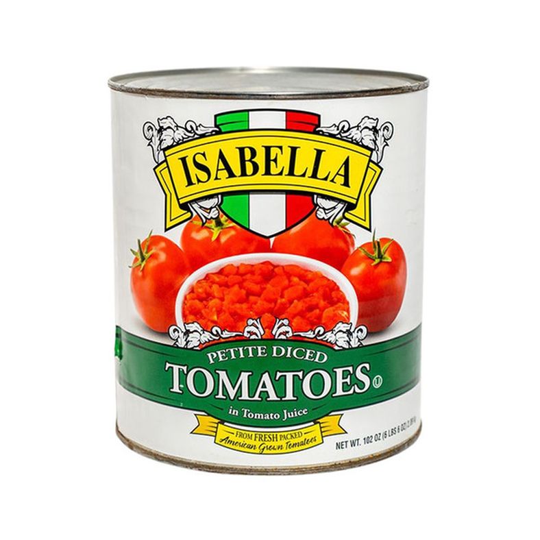 Isabella - Petite Diced Tomatoes -#10 cans