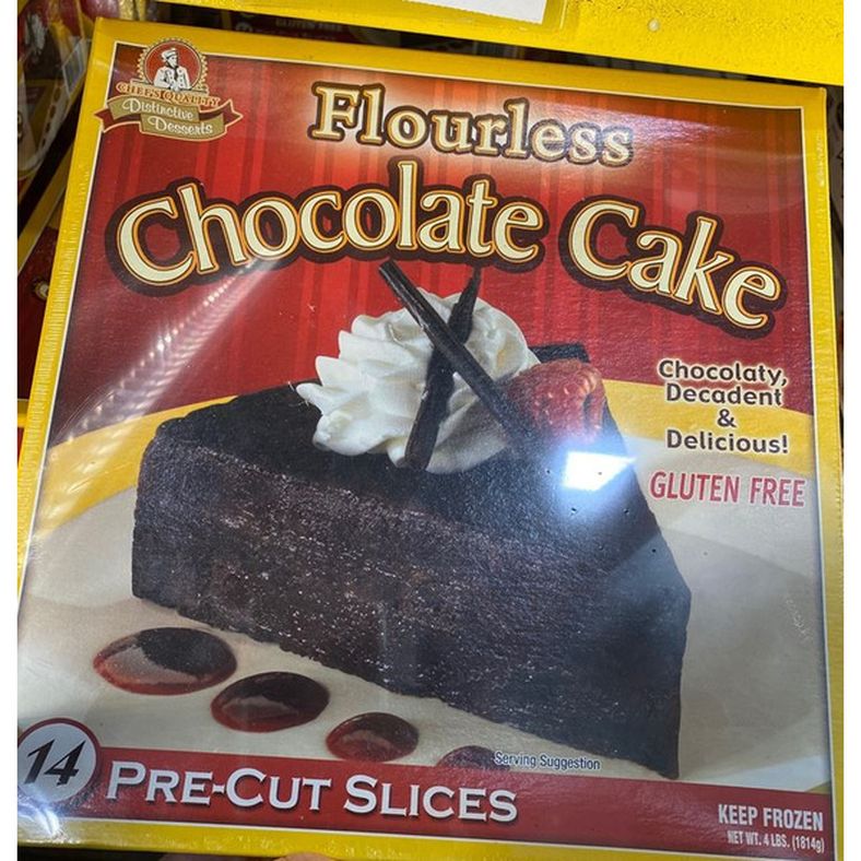 Chef's Quality - Flourless Chocolate Cake - 14 slices