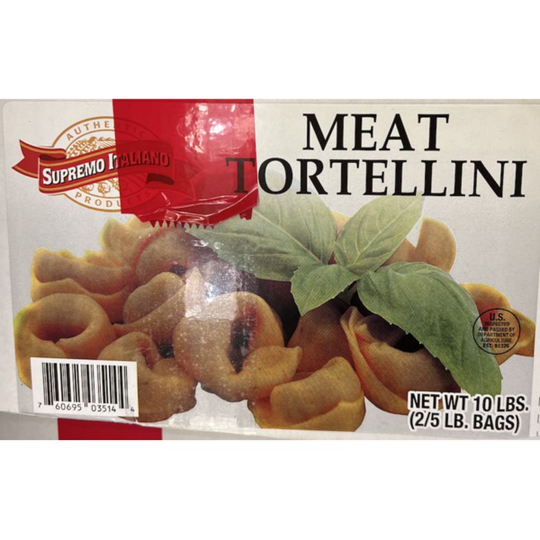 Supremo Italiano - Meat Tortellini - 2x5 lb