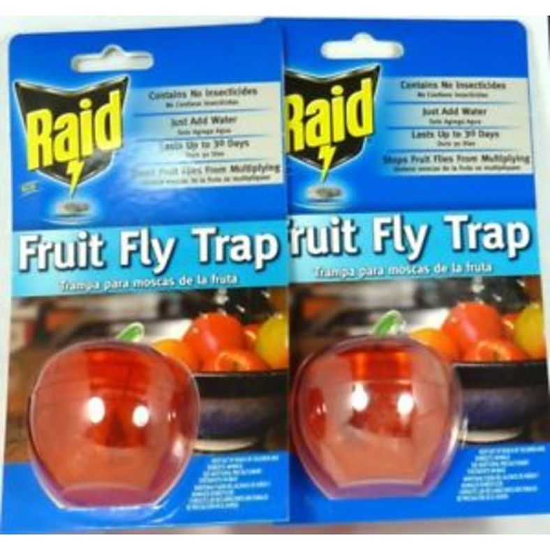 Raid - Fruit Fly Apple Trap - 2 Ct