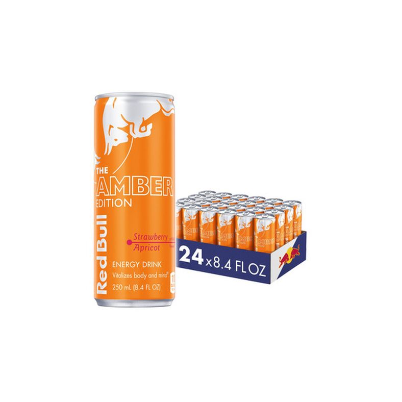 Red Bull - Energy Drink (Amber Edition, Strawberry Apricot) - 24x8.4 oz