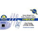 Sunset - 4-Piece Wrapped Heavy Weight White Cutlery Kit (Fork, Knife, Teaspoon, Napkin) - 250 ct